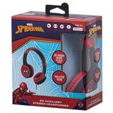 Volkano Marvel Spıderman Kablolu Kulaklık Çocuk Kulaklığı Lisanslı Hediye Stıckerlı MV-3053-SM - Kırmızı