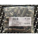 Völkel M12X1.75-1.5D Helicoil Yay V-Coıl 100 Adet