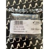 Völkel M6X1.0-2.0D Helicoil Yay V-Coıl 100 Adet