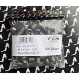 Völkel M8X1.25 1,5d Helicoil Yay V-Coıl 100 Adet