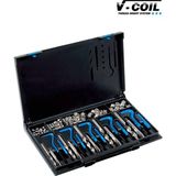 Völkel V-Coil M5 - M12 Helicoil Set - Alüminyum Gri
