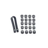 VOLKSPAR Seat Leon Bijon Kapağı Takım (şifreli Gri) 4f0601173 2013-2016 Model Arası Araçlara Uyumlu