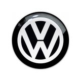Volkswagen 3D Sticker Siyah 2 Adet