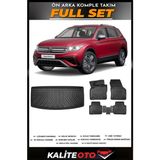 Volkswagen Allspace 7 Koltuk Bagaj Havuzu+4.5d Havuzlu Paspas Seti 2019 Model - Siyah