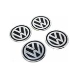 Volkswagen Alüminyum Yapıştırma Jant Göbeği 4'Lü 60Mm
