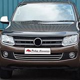 Volkswagen Amarok Uyumlu 2010 - Kaput Üzeri Koruma, Oem St., Parlak Siyah, Akril