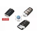 Volkswagen Anahtar Logo Sticker 11 Mm Damla – Yeni Logo (İnce Tasarım) Mavi 2 Adet