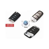 Volkswagen Anahtar Logo Sticker 11 Mm Damla Yeni Logo İnce Tasarım Mavi