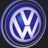 Volkswagen Araçlar İçin Pilli Yapıştırmalı Kapı Altı Led Logo