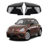 Volkswagen Beetle 11-19 Araca Özel Batman Yarasa Ayna Kapağı Pianoblack