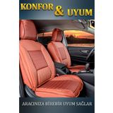 Volkswagen Bora Lüx Deri Oto Koltuk Kılıfı Ön Arka Takım Set Safir Serisi TARÇIN