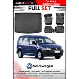 Volkswagen Caddy 2003 Model 4d Bagaj ve Pro Serisi Havuzlu Paspas Takımı - Siyah
