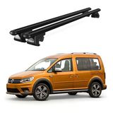 Volkswagen Caddy (2015 Ve Sonrası) Uyumlu Siyah Ara Atkı Port Bagaj Tavan Barı