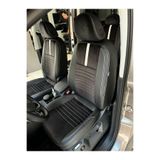 Volkswagen Caddy 2021-2024 Arası Arka Sırt Arka Oturma 2 1 Uyumlu Oto Koltuk Kılıfı