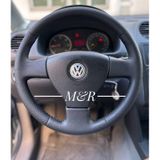 Volkswagen Caddy Kaplama Deri Direksiyon Kılıfı Siyah