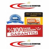 Volkswagen Caddy Krom Kapı Çıtası Tk 2004-2010 Paslanmaz Çelik