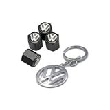 Volkswagen Caddy Metal Sibop Kapağı 4 Adet Ve Krom Anahtarlık