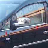 Volkswagen Caddy P.Çelik 2004-2015 4 Parça Krom Cam Çıtası