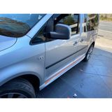 Volkswagen Caddy Uyumlu Aero Yan Marşpiyel (Plastik)
