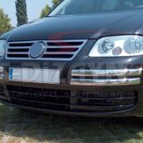 Volkswagen Caddy Uyumlu Krom Ön Tampon Kaşı 4 Parça. 2004-2010