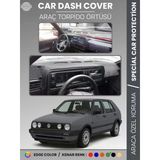 Volkswagen Golf 2 Mk2 (1983-1992) Torpido Örtüsü Panel Halısı Torpido Koruma Tam Uyum Uv Koruma