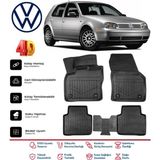 Volkswagen Golf 4 1997-2005 4.5d Premium Havuzlu Siyah Paspas Takımı Kokusuz