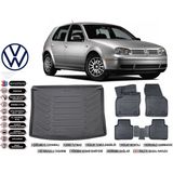 Volkswagen Golf 4 1997 Model Bagaj Havuzu Araca Özel Siyah Extra Havuzlu Paspas Takımı