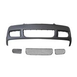 volkswagen golf- 4- 1998-2004 on tampon sıyah sıs delıklı/ızgaralı (r32/vag) Oem No (1J0807217H)