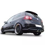 Volkswagen Golf 5 İcin (2003-2009) R32 Arka Tampon Eki - Difuzor (Plastik)