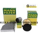 Volkswagen Golf 6 1.4 Tsı Mann Filtre Bakım Seti (2008-2012) Cax