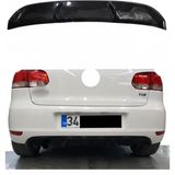 Volkswagen Golf 6 Gtı 2009-2012 Uyumlu Difüzör (Plastik - Boyasız) ⚡ Sportif ve Dayanıklı!