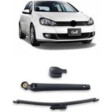 Volkswagen Golf 6 Mk6 2008-2012 Arka Cam Silecek Kolu ve Süpürgesi Kapak Takım 5K6955707