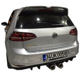 Volkswagen Golf 7 (2012-2016) R400 Arka Tampon Eki - Difüzör (pla