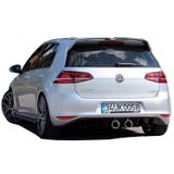 Volkswagen Golf 7 (2012-2016) R400 Arka Tampon Eki - Difüzör (plastik)