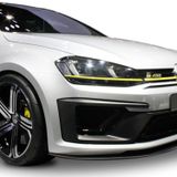 Volkswagen Golf 7 2012-2016 R400 Ön Tampon Altı Lip Plastik Uyumlu