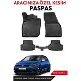 Volkswagen Golf 7 2014 Model Araca Özel Havuzlu Paspas Takım - Siyah