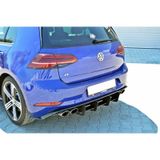 Volkswagen Golf 7.5 R Arka Tampon Splitteri Parlak Siyah