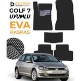 Volkswagen Golf 7 Uyumlu Hücreli Premium Eva Paspas Seti - Siyah