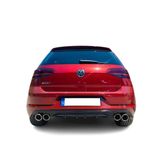 Volkswagen Golf 7,5 (2017-2019) Ps Style Arka Tampon - Difüzör (plastik)