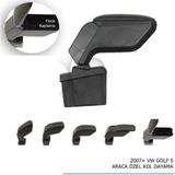 Volkswagen Golf Uyumlu 5 Araca Özel Kol Dayama Siyah 2004-2007 Parça