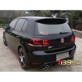 Volkswagen Golf Uyumlu 6 Spoiler (Fiber)