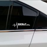 Volkswagen Golf Vw Nabız Kalp Atışı Sticker 2 Adet Sağ Sol