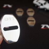 Volkswagen Gti Krom Metal 3m Kapı Kilidi Logo 4 Lü Set