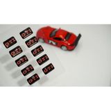 Volkswagen Gti Logo 3d Cam Açma Torpido Konsol Ayna Çıkartma Seti