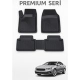 Volkswagen Id7 Elektrıklı 3D Oto Paspas Axen - Siyah