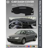 Volkswagen Jetta (1997-2003) Torpido Örtüsü Ön Panel Torpido Koruma Tam Uyum Çatlamayı Önler