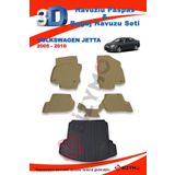 Volkswagen Jetta 2005-2010 Bej Paspas ve Bagaj Havuzu