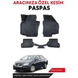 Volkswagen Jetta 2008 Model Araca Özel Havuzlu Paspas Takım - Siyah