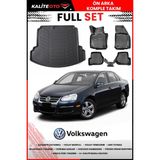 Volkswagen Jetta 2009 Model 4d Bagaj ve Pro Serisi Havuzlu Paspas Takımı - Siyah