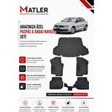 Volkswagen Jetta 2012 Model 4d Ekstra Havuzlu Paspas ve Bagaj Havuzu Set - Siyah